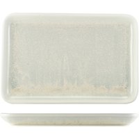 Terra Porcelain Pearl Rectangular Platter 30 x 20cm - Pack of 3