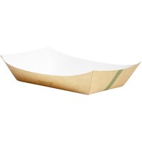 Vegware Kraft Food Tray Medium 8x5.5" (275 Pack)