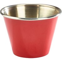GenWare Red Stainless Steel Ramekin 71ml/ 2.5oz - Pack of 24