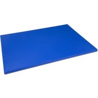 Hygiplas Thick Low Density Blue Chopping Board Large 600x450x20mm