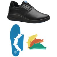WearerTech Relieve Shoe Black/Black with Modular Insole Size 38