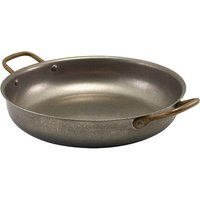 GenWare Vintage Steel Round Dish 24.5 x 5cm - Pack of 3