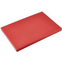 GenWare Red Low Density Chopping Board 18 x 12 x 1"