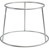 GenWare Silver Anti-Slip Round Buffet Riser 18cm