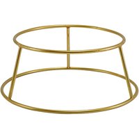 GenWare Gold Anti-Slip Round Buffet Riser 10cm