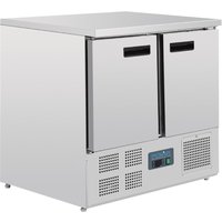 Polar G-Series Double Door Counter Fridge 240Ltr
