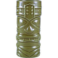 Genware Green Tiki Mug 40cl/ 14oz - Pack of 4