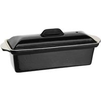 Vogue Black Cast Iron Pate Terrine Mould 1.3Ltr