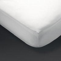 Mitre Comfort Percale Fitted Sheet White Single