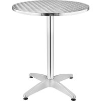 Bolero Steel and Aluminium Round Bistro Table 800mm