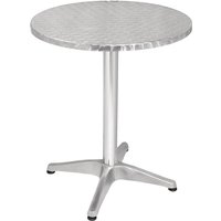 Bolero Round Bistro Table Stainless Steel 600mm