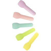 Vegware Compostable Paper Ice-Cream Spoon Tutti Frutti 90mm (2000 Pack)
