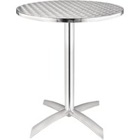 Bolero Round Flip Top Table Stainless Steel 600mm