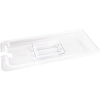 Vogue Polycarbonate 1/3 Gastronorm Lid Notched
