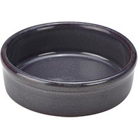 Rustic Stoneware Blue Tapas Dish 10cm - Pack of 6