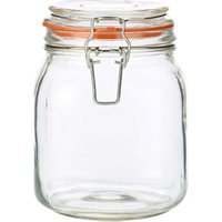 Genware Glass Terrine Jar 1L - Pack of 6