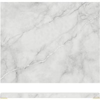 White Marble Agra Melamine GN1/2 Slab 32.5 x 26.5cm