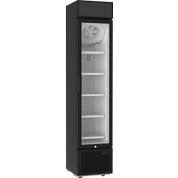 Tefcold FSF176VH B Slim Display Freezer with Canopy