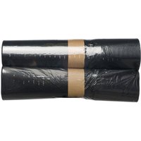 38" x 42" Black Large compactor sack (4 x 25`s)