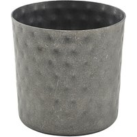 GenWare Vintage Steel Hammered Serving Cup 8.5 x 8.5cm - Pack of 12