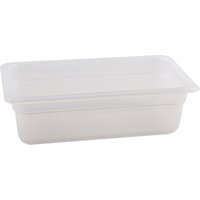 1/4 -Polypropylene GN Pan 100mm Clear - Pack of 6