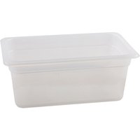 1/3 -Polypropylene GN Pan 150mm Clear - Pack of 6