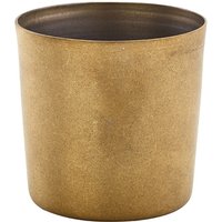 GenWare Gold Vintage Steel Serving Cup 8.5 x 8.5cm - Pack of 12