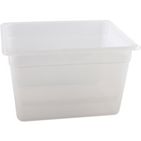 1/2 -Polypropylene GN Pan 200mm Clear - Pack of 6