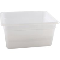 1/2 -Polypropylene GN Pan 150mm Clear - Pack of 6