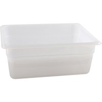 GN12-Polypropylene GN Pan 100mm Clear - Pack of 6