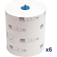 Tork Matic Extra-Long Hand Towel Rolls 1-Ply 280m (Pack of 6)