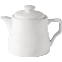 Utopia Titan Teapots White 460ml (6 Pack)