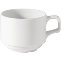 Utopia Titan Stacking Cups White 200ml (36 Pack)