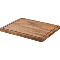 Genware Acacia Wood Serving Board GN 1/2