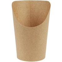 Colpac Recyclable Kraft Tortilla Wrap Scoops (1000 pack)