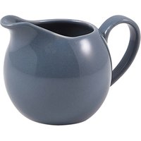 Genware Porcelain Grey Jug 14cl/ 5oz - Pack of 6