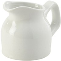 Genware Porcelain Jug 7cl/ 2.5oz - Pack of 6