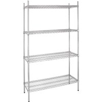 Vogue 4 Tier Wire Shelving Kit 915x460mm