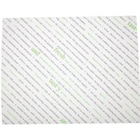 Greaseproof Paper Sheets Fresh and Tasty Print 255 x 203mm (Pack of 500)