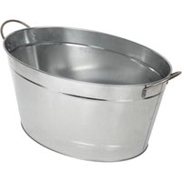 Beaumont Galvanised Steel Wine And Champagne Tub
