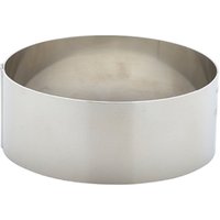 Stainless Steel Mousse Ring 9x3.5cm - Pack of 12