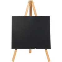 Mini Chalkboard Easel 24 X 11.5cm Wood Pk3