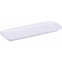 Genware Porcelain Ellipse Platter 27 x 10cm/ 10.75 x 4" - Pack of 6