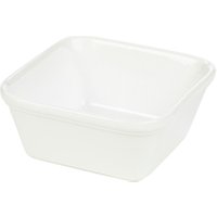 Genware Porcelain Square Pie Dish 12cm/ 4.75" - Pack of 6
