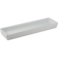 Genware Porcelain Rectangular Dish Holder 28 x 8cm/11 x 3.25"