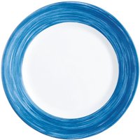 Arcoroc Brush Plates Blue Jean 252mm (12 Pack)