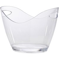 Clear Plastic Champagne/Wine Bucket Small