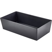 GenWare Matt Black Melamine Buffet Box GN1/3