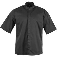 Southside Band Collar Chefs Jacket Black Size S