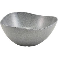 GenWare Melamine Grey Granite Triangular Buffet Bowl 28cm